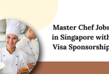 Master Chef Jobs in Singapore with Visa Sponsorship
