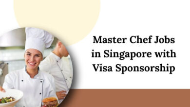 Master Chef Jobs in Singapore with Visa Sponsorship