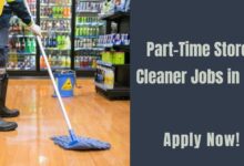 Part-Time Store Cleaner Jobs in UK