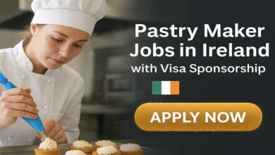 Pastry Maker Jobs in Ireland with Visa Sponsorship