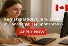 Registration Clerk Jobs in Canada with Visa Sponsorship