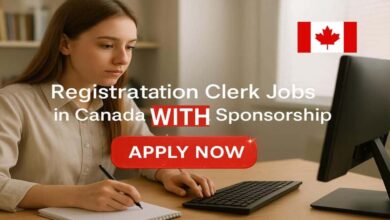 Registration Clerk Jobs in Canada with Visa Sponsorship