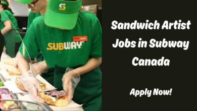Sandwich Artist Jobs in Subway Canada