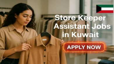 Store Keeper Assistant Jobs in Kuwait
