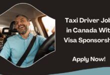 Taxi Driver Jobs in Canada With Visa Sponsorship