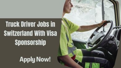 Truck Driver Jobs in Switzerland With Visa Sponsorship