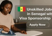 Unskilled Jobs in Senegal with Visa Sponsorship