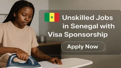 Unskilled Jobs in Senegal with Visa Sponsorship