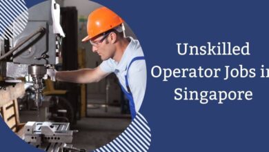 Unskilled Operator Jobs in Singapore