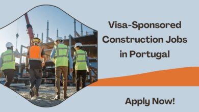 Visa-Sponsored Construction Jobs in Portugal