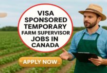 Visa Sponsored Temporary Farm Supervisor Jobs in Canada