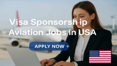 Visa Sponsorship Aviation Jobs in USA
