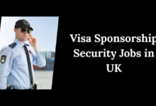 Visa Sponsorship Security Jobs in UK