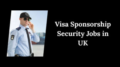 Visa Sponsorship Security Jobs in UK