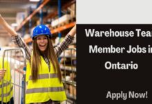 Warehouse Team Member Jobs in Ontario
