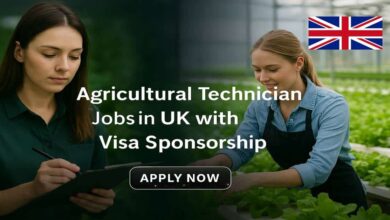 Agricultural Technician Jobs in UK with Visa Sponsorship