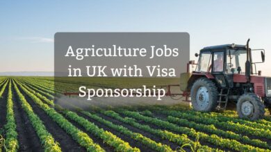 Agriculture Jobs in UK with Visa Sponsorship