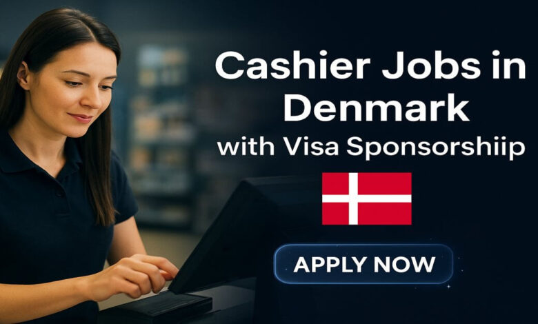 Cashier Jobs in Denmark with Visa Sponsorship