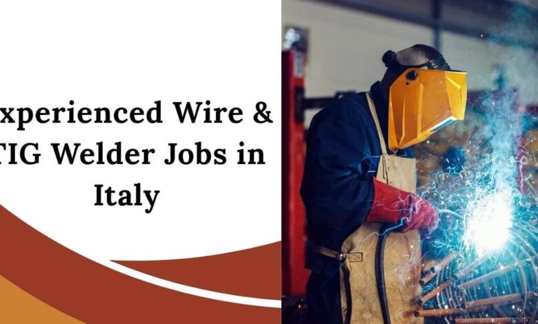 Experienced Wire & TIG Welder Jobs in Italy