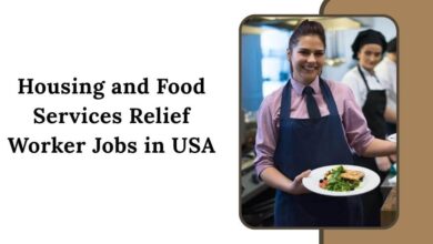 Housing and Food Services Relief Worker Jobs in USA