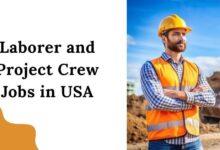 Laborer and Project Crew Jobs in USA