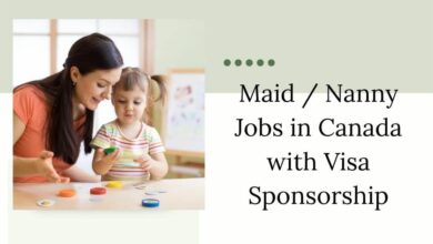 Maid Nanny Jobs in Canada with Visa Sponsorship