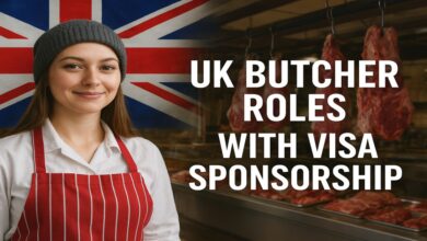 UK Butcher Roles With Visa Sponsorship