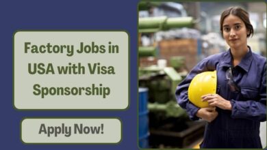 Factory Jobs in USA with Visa Sponsorship