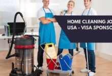 Home Cleaning Jobs In USA with Visa Sponsorship