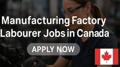Manufacturing Factory Labourer Jobs in Canada