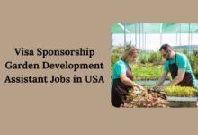 Visa Sponsorship Garden Development Assistant Jobs in USA