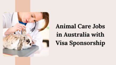 Animal Care Jobs in Australia with Visa Sponsorship