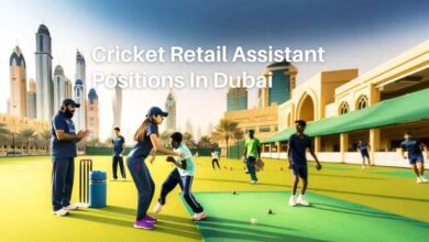 Cricket Retail Assistant Positions In Dubai