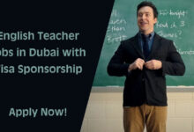 English Teacher Jobs in Dubai with Visa Sponsorship