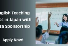 English Teaching Jobs in Japan with Visa Sponsorship