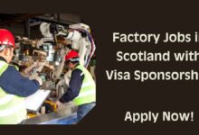Factory Jobs in Scotland with Visa Sponsorship