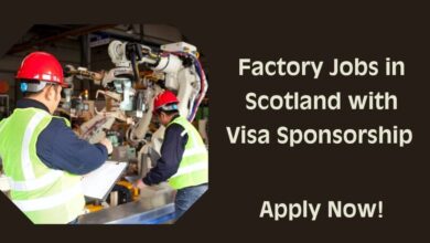 Factory Jobs in Scotland with Visa Sponsorship