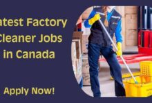 Latest Factory Cleaner Jobs in Canada