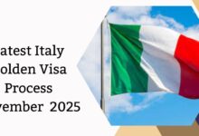 Latest Italy Golden Visa Process November