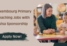 Luxembourg Primary Teaching Jobs with Visa Sponsorship