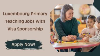 Luxembourg Primary Teaching Jobs with Visa Sponsorship