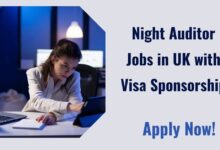 Night Auditor Jobs in UK with Visa Sponsorship