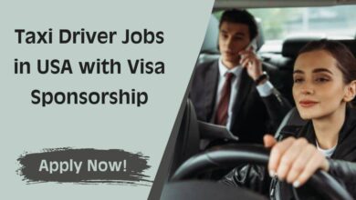 Taxi Driver Jobs in USA with Visa Sponsorship