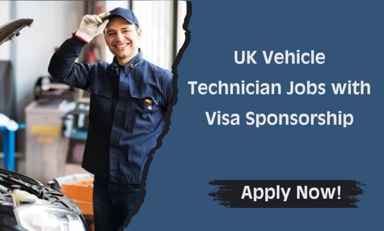 UK Vehicle Technician Jobs with Visa Sponsorship