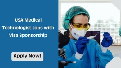 USA Medical Technologist Jobs with Visa Sponsorship