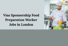 Visa Sponsorship Food Preparation Worker Jobs in London