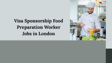 Visa Sponsorship Food Preparation Worker Jobs in London