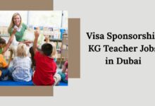 Visa Sponsorship KG Teacher Jobs in Dubai