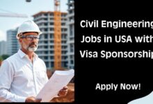 Civil Engineering Jobs in USA with Visa Sponsorship