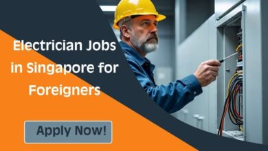 Electrician Jobs in Singapore for Foreigners